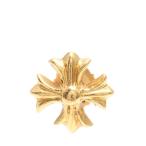 中古 クロムハーツ CHROME HEARTS ピアス CHプラススタッド イエローゴールド アクセサリー K22YG K14YG K18YG クロス レディース 【ベクト