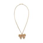中古 シャネル CHANEL ネックレス ペンダント ココマーク ゴールド マルチカラー アクセサリー リボンもチーフ 03S レディース 【ベクトル