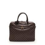 中古 ルイヴィトン LOUIS VUITTON ビジネスバッグ ブリーフケース イカール ダミエエベヌ 茶 N23252 PVC レザー レディース 【ベクトル 古