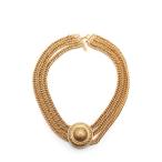 中古 シャネル CHANEL ネックレス チョーカー ゴールド アクセサリー ヴィンテージ レディース 【ベクトル 古着】