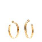 中古 ルイヴィトン LOUIS VUITTON ピアス フープイヤリング ナノグラム ゴールド シルバー アクセサリー M00220 レディース 【ベクトル 古
