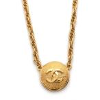 中古 シャネル CHANEL ネックレス ペンダント ココマーク チョーカー ゴールド アクセサリー ヴィンテージ レディース 【ベクトル 古着】