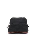 中古 エルメス HERMES ポーチ ボリード ミニミニ 黒 小物 キャンバス レザー レディース 【ベクトル 古着】