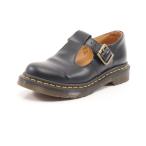 中古 ドクターマーチン DR.MARTENS カジュアルシューズ 黒 UK3 シューズ レザー POLLEY レディース 【ベクトル 古着】
