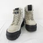  большой matiVIC MATIE высокий King ботинки короткие сапоги обувь толщина низ 1V7830D серый чёрный 37 *E502 женский 