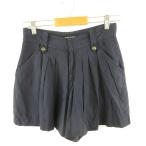  Buona Giornata BUONA GIORNATA юбка-брюки шорты tuck темно-синий M *A248 женский 