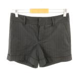  Zara Basic ZARA BASIC шорты полоса чёрный S *E694 женский 