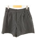  Gracia GLACIER юбка-брюки шорты полоса чёрный белый S *A963 женский 