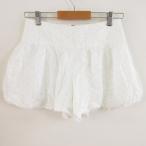  гусеничный ход crolla юбка-брюки шорты вышивка общий рисунок белый 36 *T97 женский 