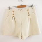  юбка-брюки шорты вельвет бежевый M *A292 женский 