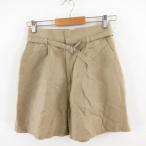  Mira o-wenMila Owen юбка-брюки шорты tuck чай 1 *A299 женский 