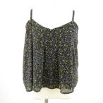  Olive des Olive OLIVE des OLIVE топ цветочный принт чёрный F *T67 женский 