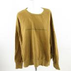  Sunny klauzSunny Clouds футболка тренировочный длинный рукав Logo охра чай L *A940 женский 