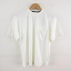 未使用品 ELEMENT OF SIMPLE LIFE カットソー Tシャツ 半袖 オフホワイト 白 M *T91 メンズ
