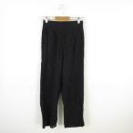 ショッピング神戸 レタス 神戸レタス  KOBE LETTUCE パンツ ストレート ロング レース 黒 *T600 レディース