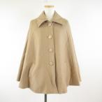  Cecil McBee CECIL McBEE пончо пальто бежевый M *T921 женский 