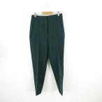 ショッピングzara ザラ ZARA ロングパンツ テーパード ストレッチ 緑 S *A779 レディース