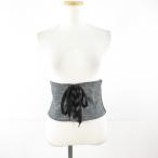  GU GU корсет ремень гонки выше серый *T295 женский 