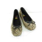 o Kitty O'Kyti балетки боа подкладка леопардовая расцветка бежевый чёрный 36 *A799 женский 