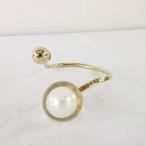  не использовался товар Anteprima ANTEPRIMA браслет браслет человеческий труд жемчуг Gold *A197 женский 