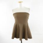  Zara ZARApe слива bare top чай L *A815 женский 