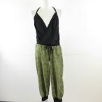  коричневый раскладушка Chacott спорт одежда йога балет все в одном брюки цветочный принт чёрный зеленый хаки M *T98 женский 