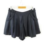  Payton Place PEYTON PLACE большой размер юбка-брюки шорты темно-синий 15B *T177 женский 