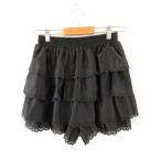  L'Est Rose L'EST ROSE юбка-брюки юбка Mini гонки чёрный 2 *A155 женский 