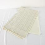 ショッピングdior クリスチャンディオール Christian Dior ウールマフラー ストール ロゴ オフホワイト 白 *A845 レディース