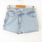  Zara ZARA юбка-брюки юбка Mini Denim бледно-голубой 36 *T155 женский 