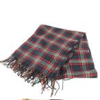  палантин накидка muffler проверка чёрный красный *A268 женский 