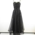 EightSTAR Dress платье длинный бисер вышивка flawa узор чёрный *T898 женский 