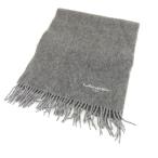 Lancel LANCEL muffler бахрома серый *T625 мужской женский 