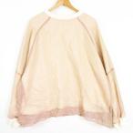  Bab Bab футболка тренировочный Layered длинный рукав хлопок FREE розовый бежевый kz12128 женский 