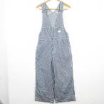 リー LEE WHIZIT サロペット オーバーオール 綿 XS ブルー ストライプ ヒッコリー 小さいサイズ kz13372 レディース