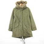  Earth Music &amp; экология EARTH MUSIC &amp; ECOLOGY M-51 Mod's Coat милитари пальто хлопок S хаки kz14175