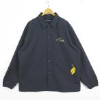 ユニクロ UNIQLO KAWS + WARHOL コーチジャケット XL ブラック 2sa7234 メンズ