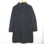  Uniqlo UNIQLO шерсть пальто с отложным воротником S уголь 2sa7238 мужской 