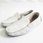  can poberoCAMPOBELLO обувь для вождения туфли без застежки кожа 42 27cm "теплый" белый 2sa7325 мужской 