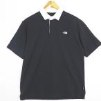  The North Face THE NORTH FACE NT22035 S/S RUGBY POLO Short рукав регби Polo M черный 2sa7446 мужской 