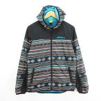  Adidas Neo Wind брейкер длинный рукав капот meki олень n окантовка линия Logo обратная сторона сетка M оттенок черного спорт одежда *EKM мужской 