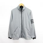  Adidas adidas джерси жакет длинный рукав Zip выше линия Logo O серый спорт одежда *EKM мужской 