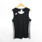  Adidas adidas DX6385 джерси рубашка безрукавка сетка земля линия Logo XS черный баскетбол одежда *EKM мужской 