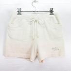 ジェラートピケ gelato pique ルームウェア ショートパンツ ボトムス イージー ロゴ アイボリー ※EKM レディース