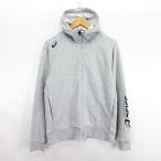  Asics asics Parker жакет тренировочный длинный рукав Zip выше Logo M серый спорт одежда *EKM мужской 
