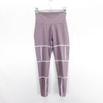  Adidas adidas брюки низ трико леггинсы сетка Logo стрейч M лиловый спорт одежда *EKM женский 