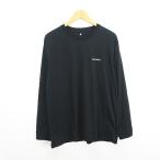  Mont Bell Montbell 1114112 футболка cut and sewn длинный рукав вырез лодочкой Logo XL черный *EKM мужской 