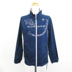  Le Coq s Porte .fle coq sportif жакет внешний длинный рукав Zip выше Logo L темно-синий × белый спорт одежда *EKMreti-