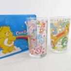 未使用品 care bears ケアベア グラス コップ ペア 2個セット  その他