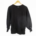チャンピオン CHAMPION 90’S USA製 REVERSE WEAVE リバースウィーブ PALMER パーマー カレッジ スウェット トレーナー ロゴ 刺繍 黒 ブラ